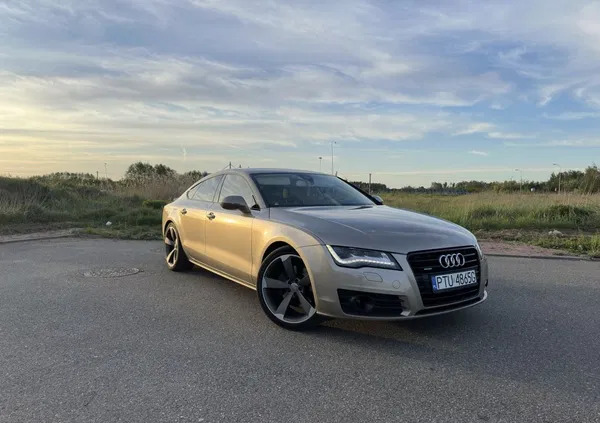 audi konin Audi A7 cena 84900 przebieg: 218000, rok produkcji 2010 z Konin